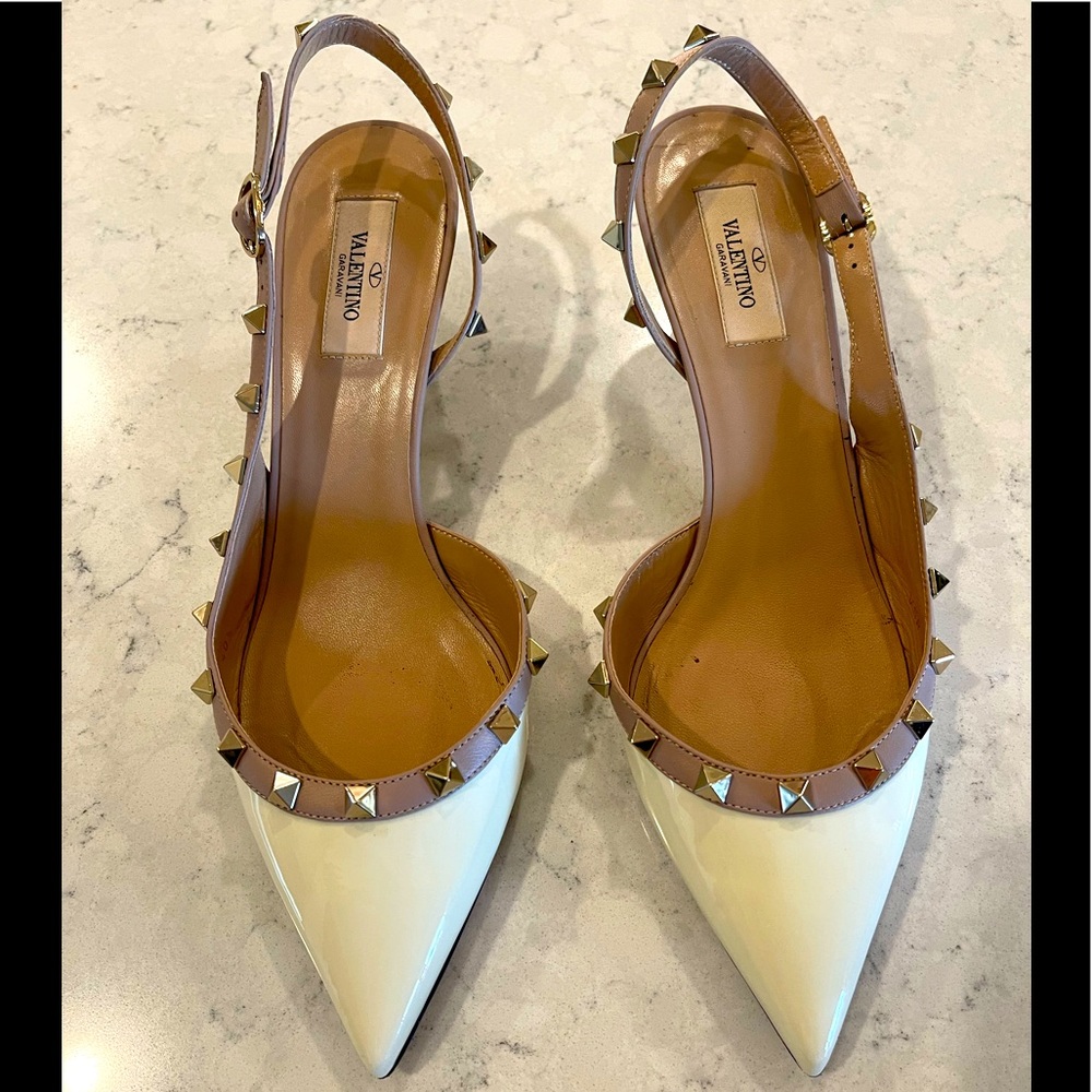 Valentino Rockstud kitten heel